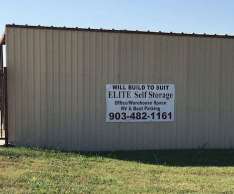 Warehouse and office space -build to suit in Van Alstyne, Texas. Elite Storage #3