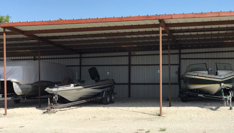 Covered RV, Boat and Trailer storage in Van Alstyne, Texas. Elite Storage #3